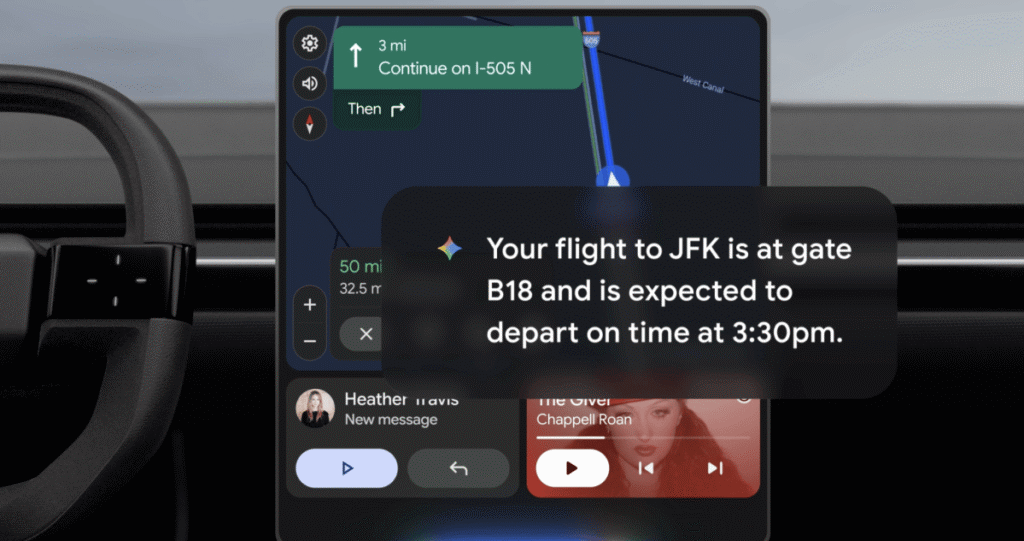 Gemini w Twoim samochodzie: Google wprowadza inteligentnego asystenta do Android Auto