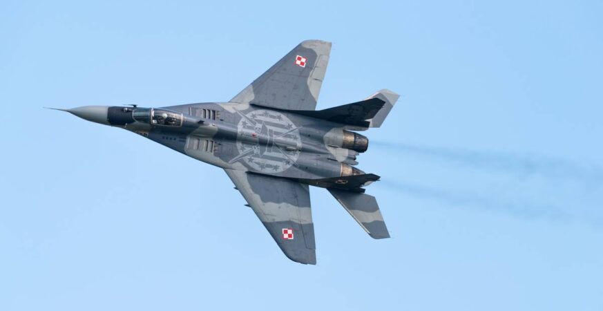 Kolejne wsparcie z Polski: Dwa myśliwce MiG-29 trafią na Ukrainę