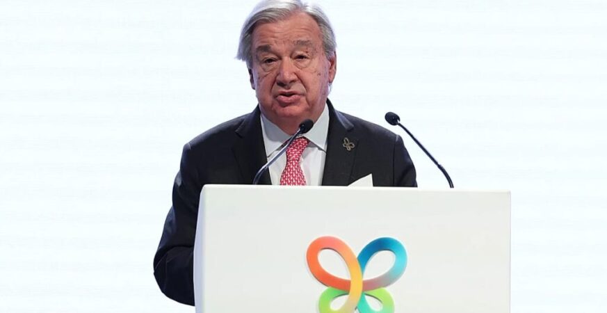 Koniec dotacji dla paliw kopalnych: Antonio Guterres ostrzega przed katastrofą